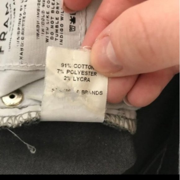 Frame Denim Le Skinny De Jeanne Jeans - Size 26 - Gray, Skinny Jeans, - Picture 9 of 9